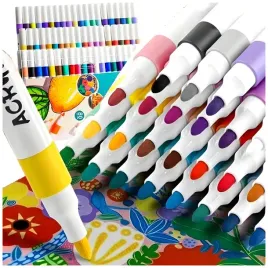 markery-akrylowe-zestaw-80-szt-pisaki-flamastry-wodoodporne-z-farba-mazaki