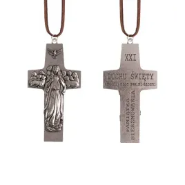 naszyjnik-krzyzyk-dobry-pasterz-pamiatka-bierzmowania-rzemyk