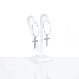kolczyki-krzyzyki-wiszace-stainless-steel