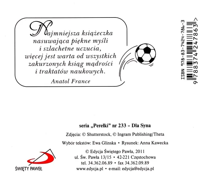 perelka-233-dla-syna-wydawnictwo-edycja-swietego-pawla