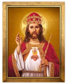 obraz-zlocony-w-ramie-chrystus-krol-18-x-24-cm