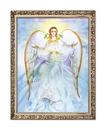 rysunek-religijny-dla-dzieci-aniol-stroz-rama-z-ornamentem-50-cm-x-70-cm