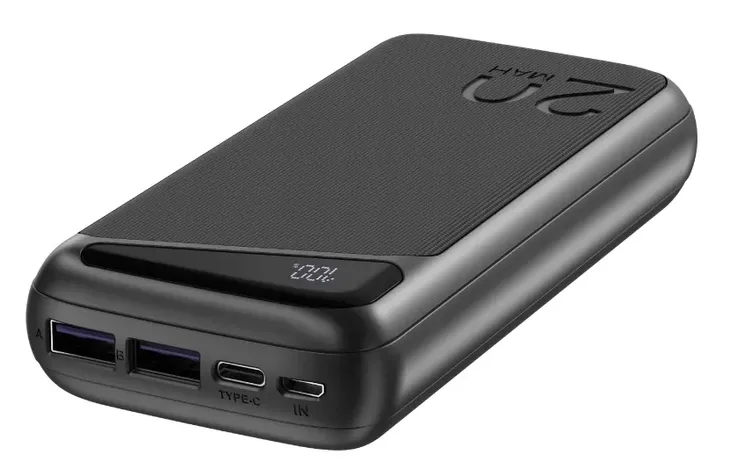 Powerbank Navitel PWR20 MX Black - czarny 20000mAh 22,5W podróżny