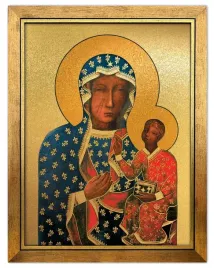 obraz-zlocony-w-ramie-matka-boza-czestochowska-31-x-41-cm