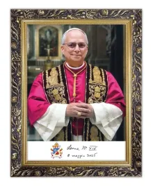 obraz-papiez-leon-xiv-rama-z-ornamentem-20-cm-x-25-cm
