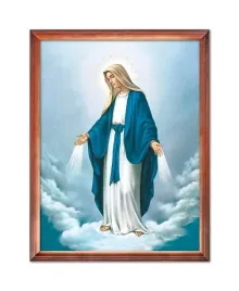 obraz-religijny-matka-boza-niepokalana-rama-drewniana-20-cm-x-25-cm
