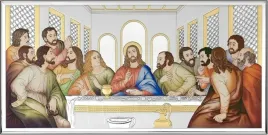 6465-2c-obraz-ostatnia-wieczerza-24x12-cm