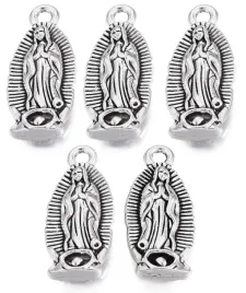 zawieszki-charms-maryja-matka-boska-medalik-zawieszka-22mm-metal-5szt