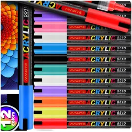 markery-akrylowe-pisaki-flamastry-mazaki-z-farba-wodoodporne-zestaw-12-szt