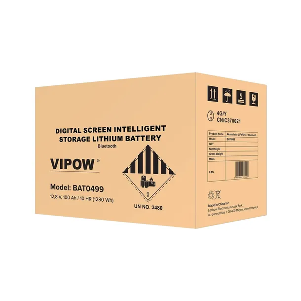 akumulator-lifepo4-12v-100ah-bluetooth-lcd-vipow-pojemnosc-100-ah