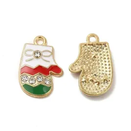 zawieszka-emaliowana-charms-rekawiczka-z-cyrkonia-swieta-wisiorek-2szt