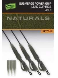 zestaw-fox-naturals-submerge-lead-clip-leader-40lb