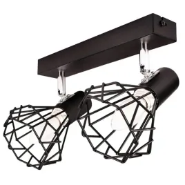 lampa-sufitowa-zyrandol-loft-nowoczesny-czarny-e14-led-szach-mini