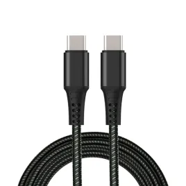 mocny-kabel-usb-c-usb-c-1m-czarny-oplot-szybki-3a-pd60w-quick-charge-ltc