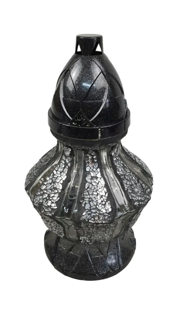 znicz-lampion-witraz-karafa-black-stan-nowy