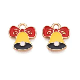 zawieszka-emaliowana-charms-dzwoneczek-dzwonek-mikolajki-swieta-2szt