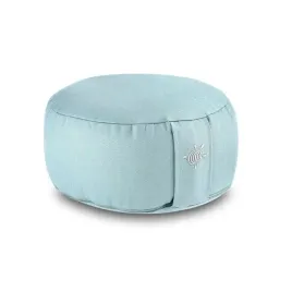 poduszka-do-medytacji-kurma-round-blekitna-ergonomiczna-z-luska-gryki
