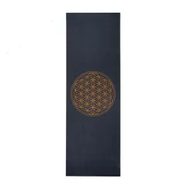 antyposlizgowa-mata-do-jogi-bodhi-leela-45mm-szara-z-kwiatem-zycia