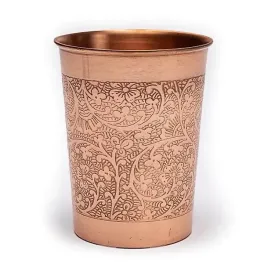 miedziany-kubek-na-wode-250ml-flower-design