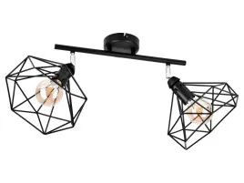 lampa-sufitowa-wiszaca-czarna-oprawa-loft-reflektorek-spot-zwis-drut-led