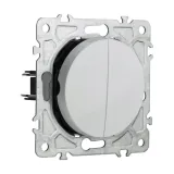 wlacznik-podwojny-bialy-oval-stan-nowy