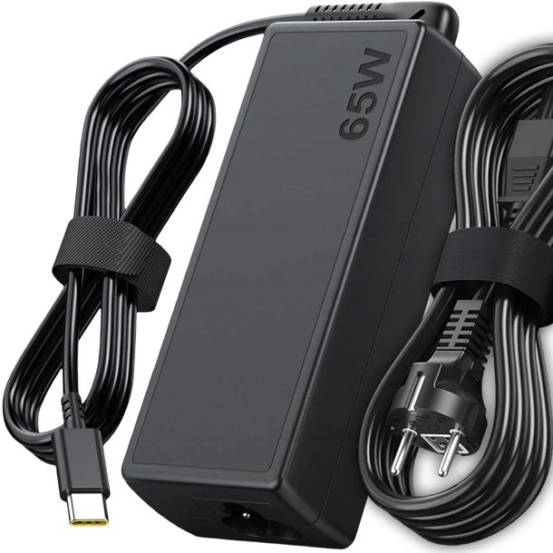 ZASILACZ ŁADOWARKA DO LAPTOPA KOMPUTERA 65W USB-C UNIWERSALNA