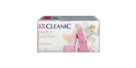 cleanic-pure-cotton-tampony-mini-z-bawelny-organicznej-16-sztuk
