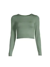 koszulka-sportowa-damska-casall-crop-long-sleeve-r-34-silownia-joga-zielona