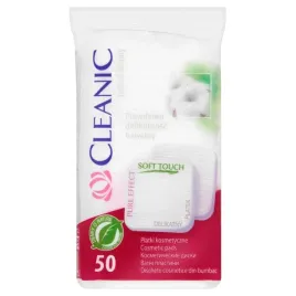 cleanic-platki-kosmetyczne-pure-effect-kwadratowe-1op-50-szt