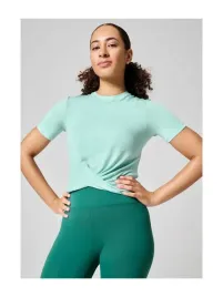 damska-koszulka-treningowa-casall-delight-short-wrap-tee-r-40-niebieska