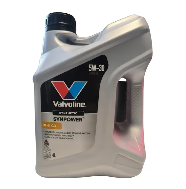 OLEJ SILNIKOWY VALVOLINE SynPower 5W-30 XL-III C3 4L