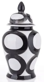 amfora-ceramiczna-pojemnik-z-pokrywka-w-nowoczesnym-wzorze-czarno-bialym