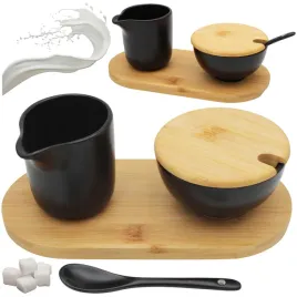 cukiernica-z-mlecznikiem-cukiernica-z-lyzeczka-czarna-porcelana-z-bambusem