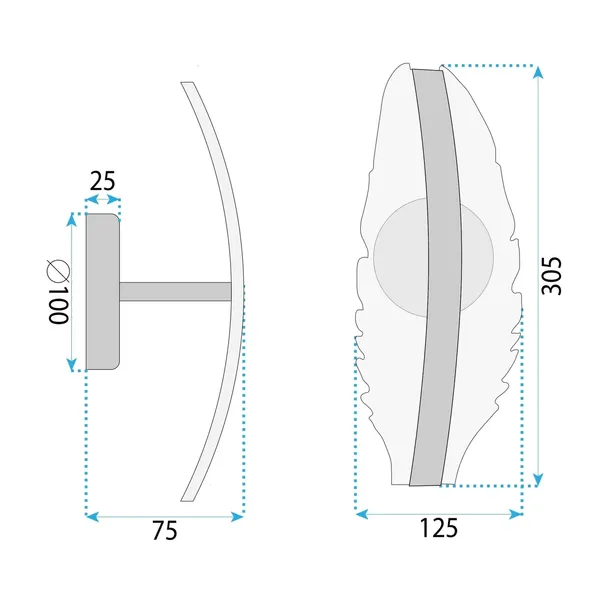toolight-lampa-g140-w-gold-liczba-punktow-swiatla-1