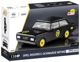 klocki-cobi-24597-opel-rekord-c-schwarze-witwe-skala-1-35-138-elementy