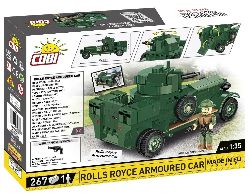 cobi-2988-rolls-royce-armoured-car-1920-pattern