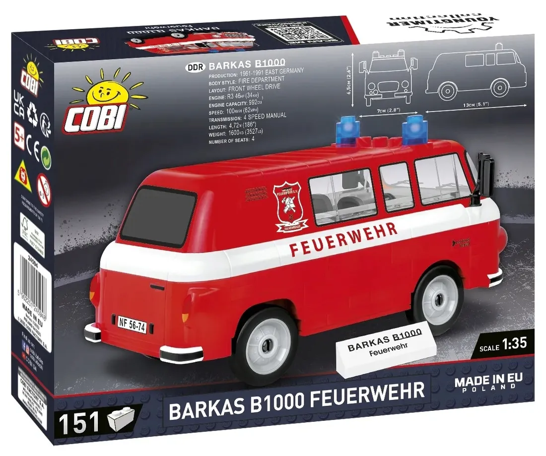 cobi-24594-barkas-b1000-feuerwehr-youngtimer