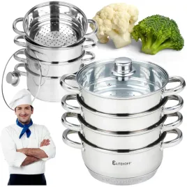 uniwersalny-garnek-do-gotowania-na-parze-20cm-3-wklady-indukcja-zmywarka-xl