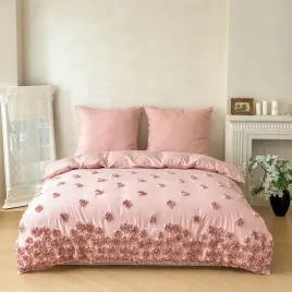 posciel-french-roses-z-aplikacja-3d-roze-or-komplet-poscieli-200x220-or-roz