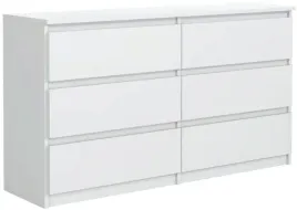 komoda-6-szuflad-100cm-biala