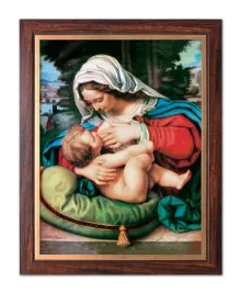 obraz-matka-boza-karmiaca-rama-drewniana-ze-zlotym-paskiem-50-cm-x-70-cm