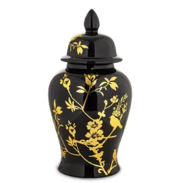 amfora-ceramiczna-czarna-ze-zlotym-wzorem-pojemnik-z-pokrywka-glamour-49-cm