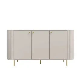 komoda-do-salonu-z-trzema-drzwiami-i-ryflowaniami-flana-830-3f-bezowa