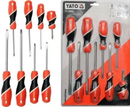 yato-wkretaki-srubokrety-plaskie-krzyzakowe-zestaw-8el
