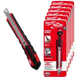 noz-z-ostrzem-lamanym-9-mm-milwaukee-48221960-zestaw-6-szt
