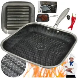 solidna-patelnia-grillowa-plaster-miodu-stal-nierdzewna-28cm-gaz-indukcja
