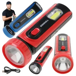 latarka-akumulatorowa-led-2-tryby-swiatla-praktyczna-latarka-solarna-usb