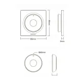 milight-pilot-panelowy-cct-czarny-k2-b-na-magnes-stan-nowy-typ-pilot