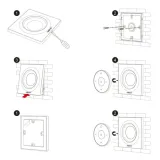 milight-pilot-panelowy-cct-czarny-k2-b-na-magnes-stan-nowy-zawiera-baterie-nie