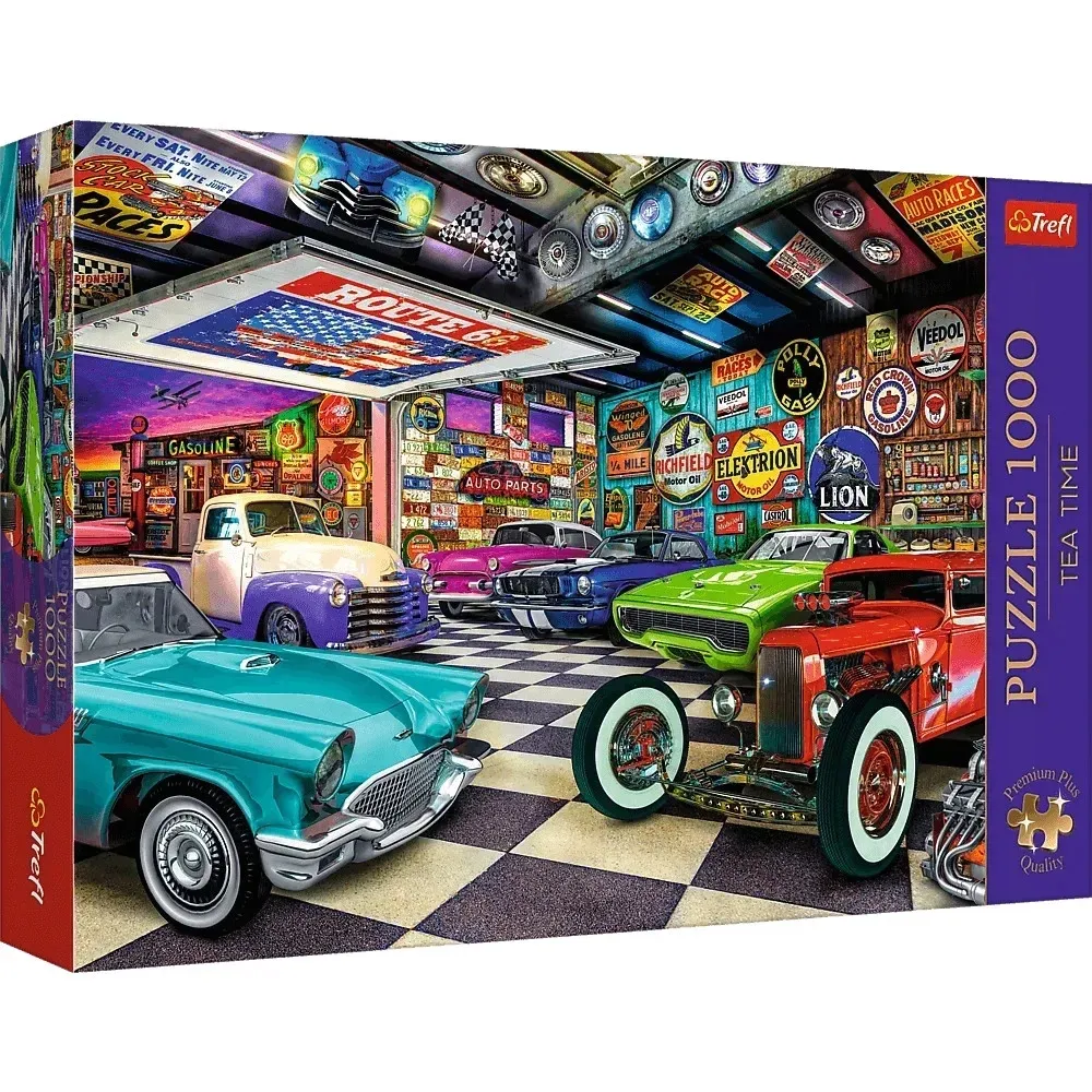 trefl-puzzle-1000-garaz-kolekcjonera-samochodow